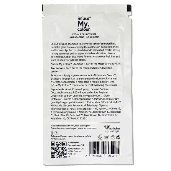 Cobalt Shampoo by Infuse My Colour for Unisex - 15 ml Shampoo - Picture 2 of 2